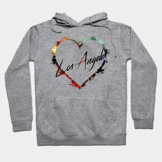 I Love Los Angeles Hoodie by StupidHead